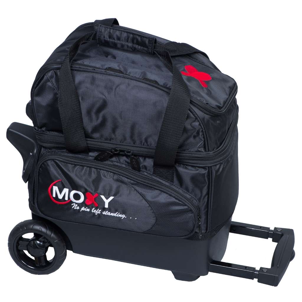 Moxy Candlepin Deluxe Roller Bowling Bag- Black