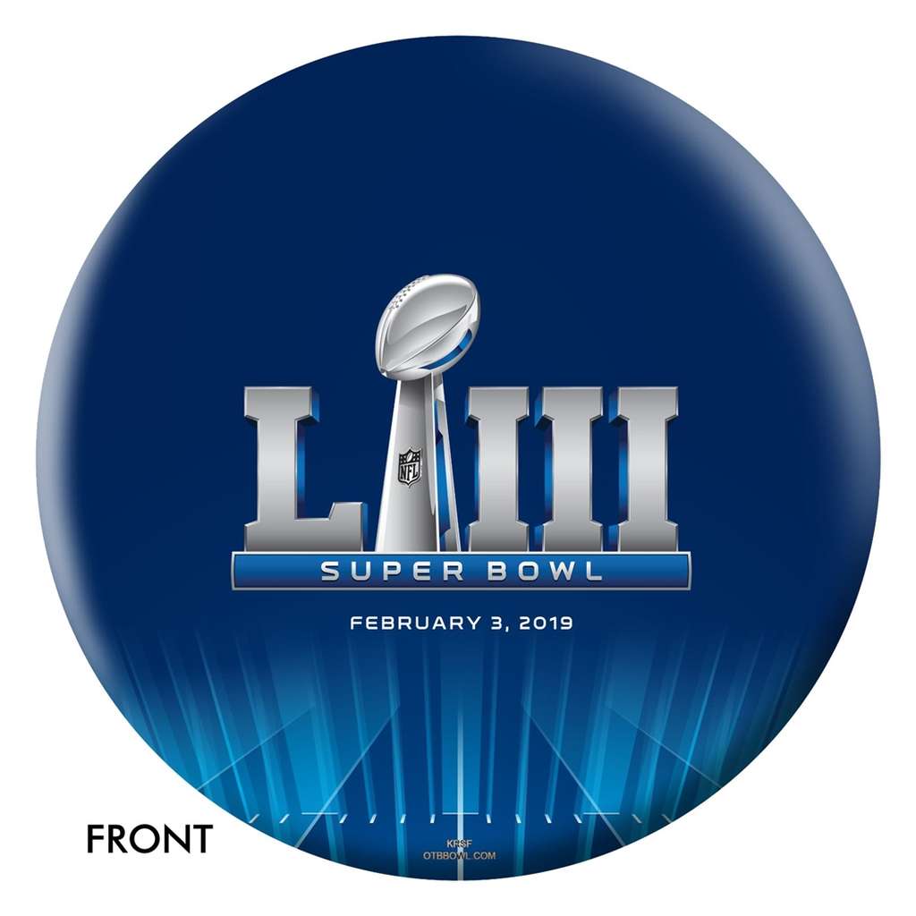 New England Patriots Super Bowl LIII Champions Bowling Ball