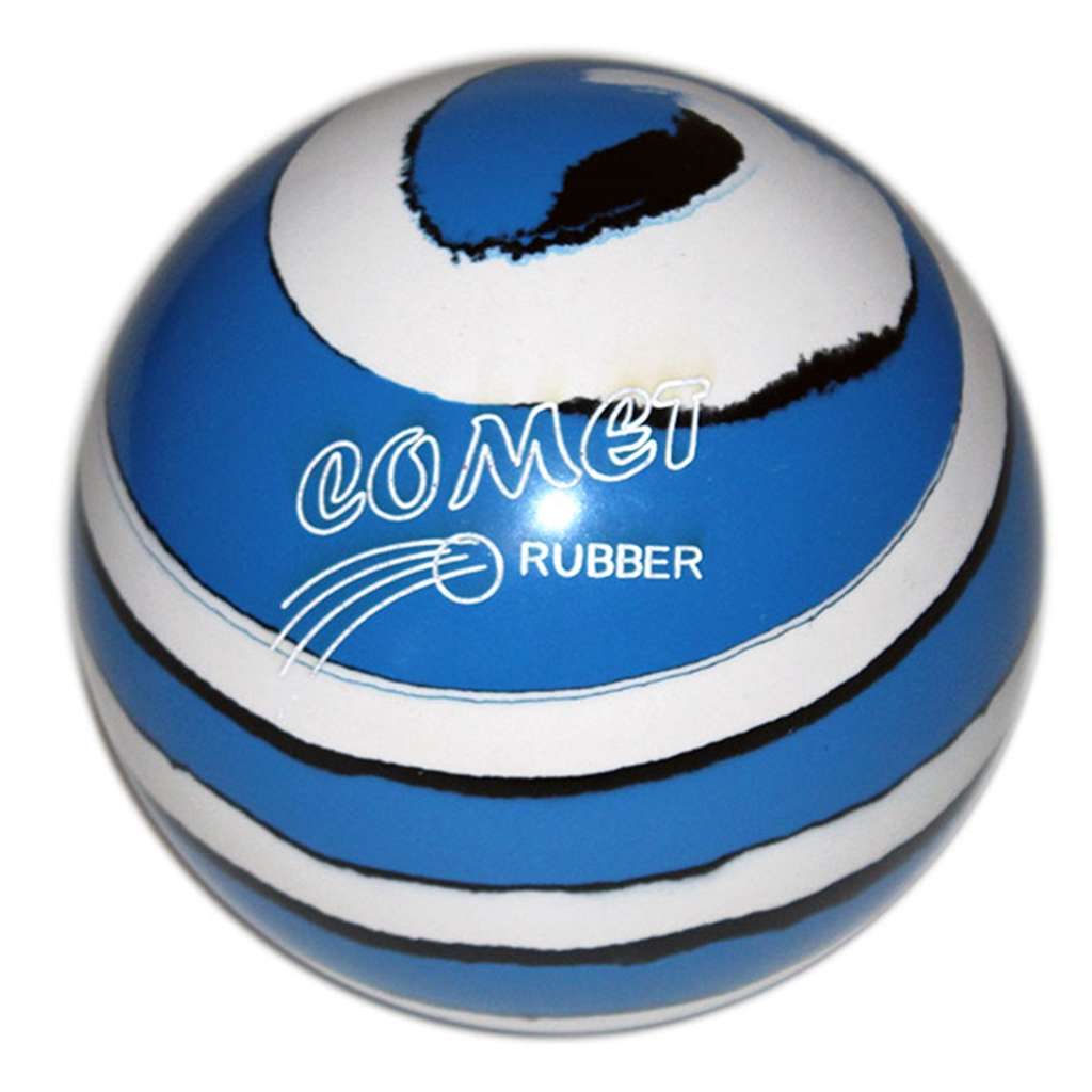 Candlepin EPCO Comet Pro Rubber Bowling Ball 4.5"- Royal/Black/White