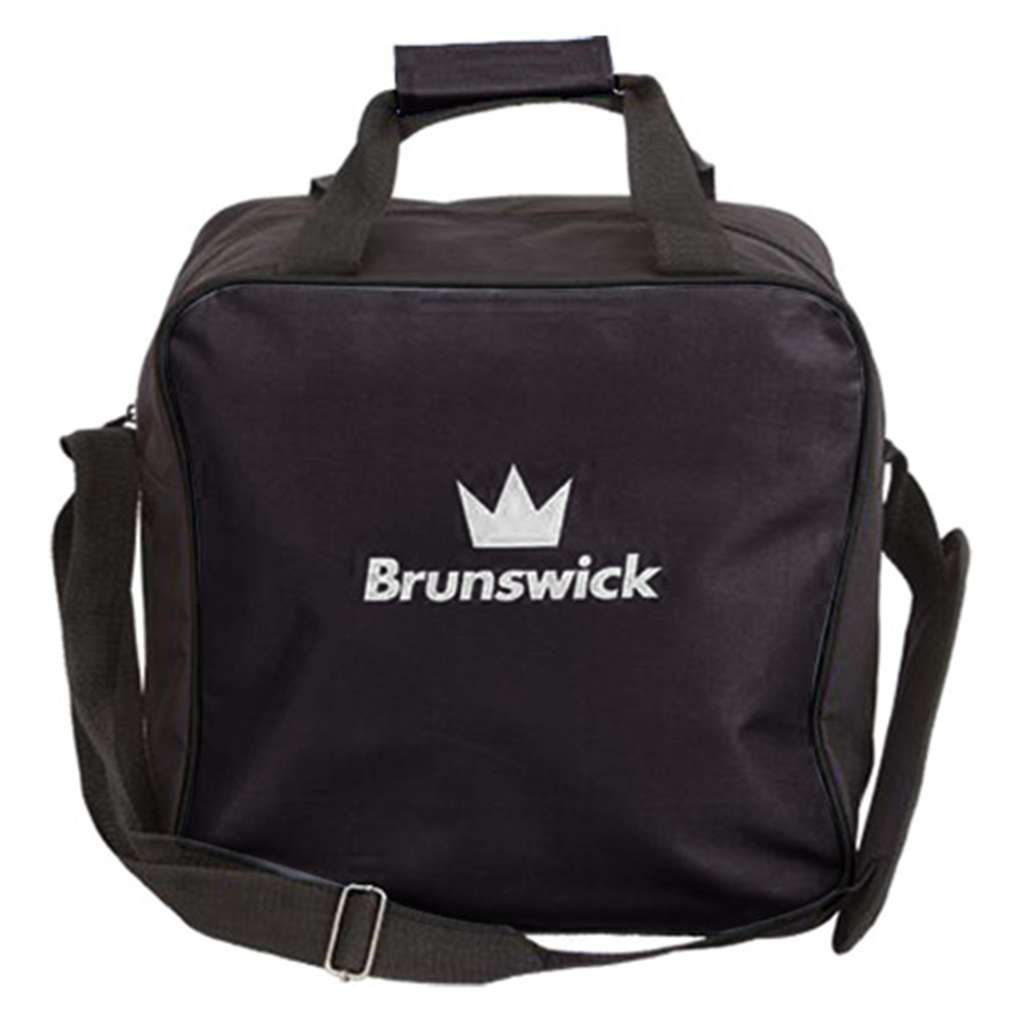 Brunswick T-Zone Single Tote Bowling Bag- Black