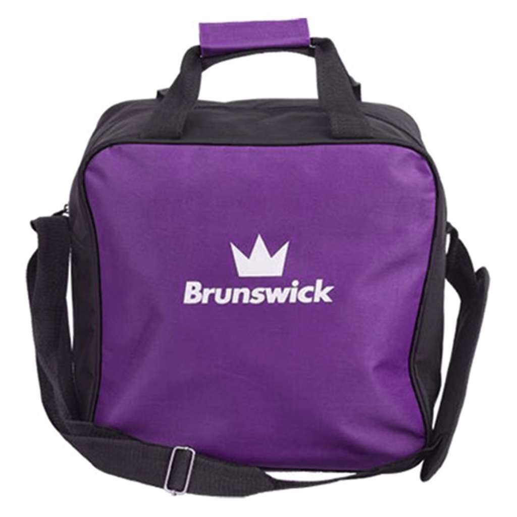 Brunswick T-Zone Single Tote Bowling Bag- Purple