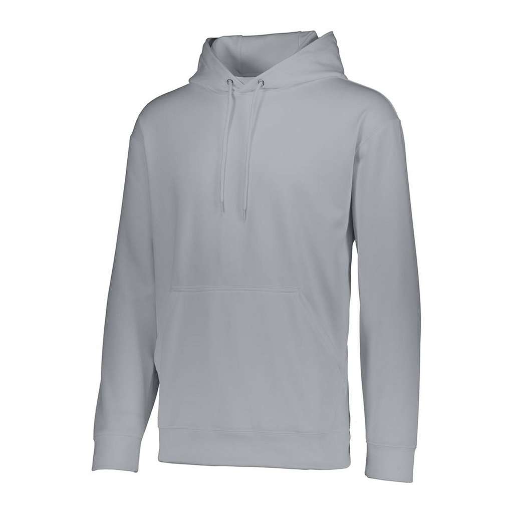 Augusta Sports Wicking Fleece Hooded Sweatshirt Small Power Pink