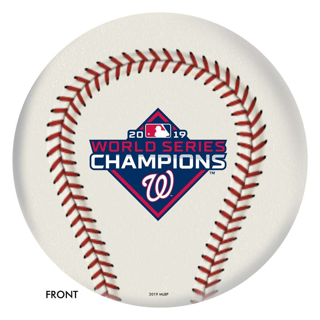 2019 MLB World Series Champions - Washington Nationals Bowling Ball - Baseball