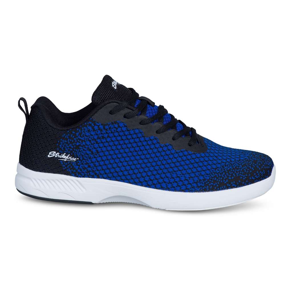 KR Strikeforce Men's Aviator Bowling Shoes - Black/Blue