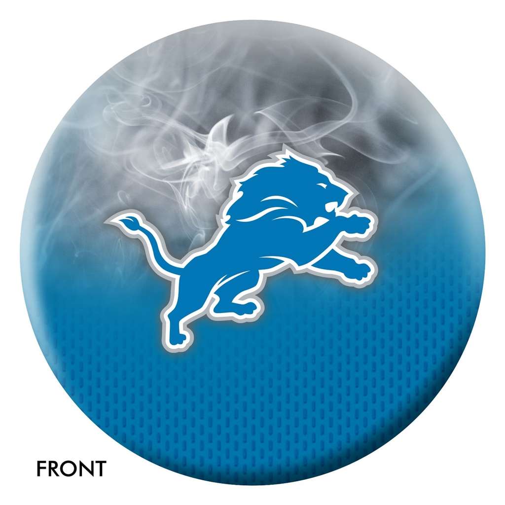 Detroit Lions NFL On Fire Bowling Ball 