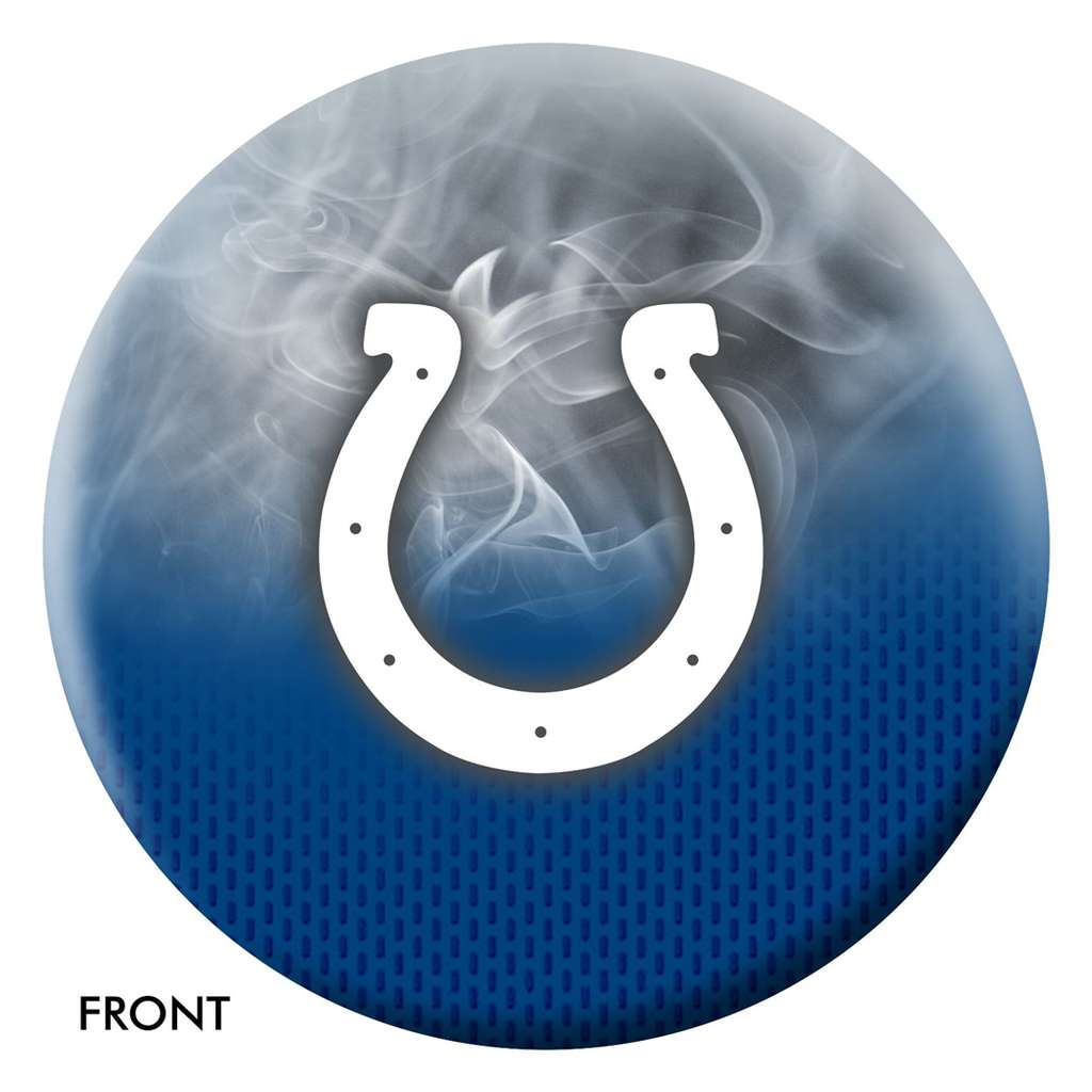 Indianapolis Colts NFL On Fire Bowling Ball