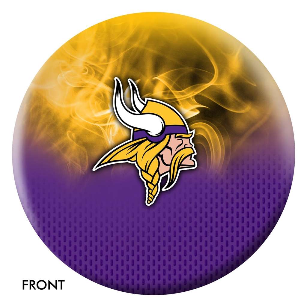 MInnesota Vikings NFL On Fire Bowling Ball