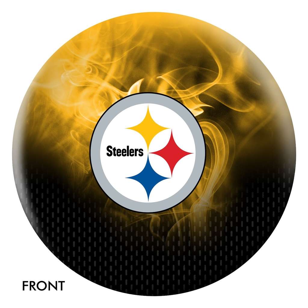 Pittsburgh Steelers NFL On Fire Bowling Ball 