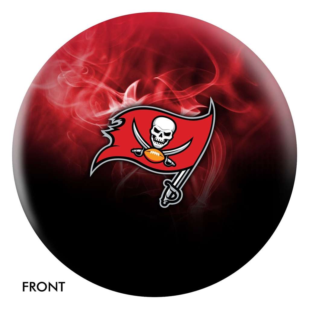Tampa Bay Buccaneers NFL On Fire Bowling Ball
