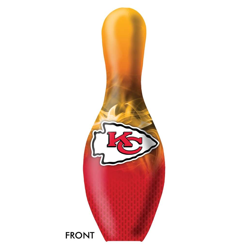 Kansas City Chiefs NFL On Fire Bowling Pin