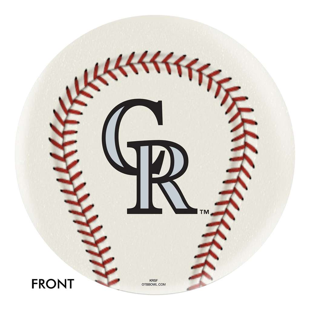 MLB - Baseball - Colorado Rockies Bowling Ball 