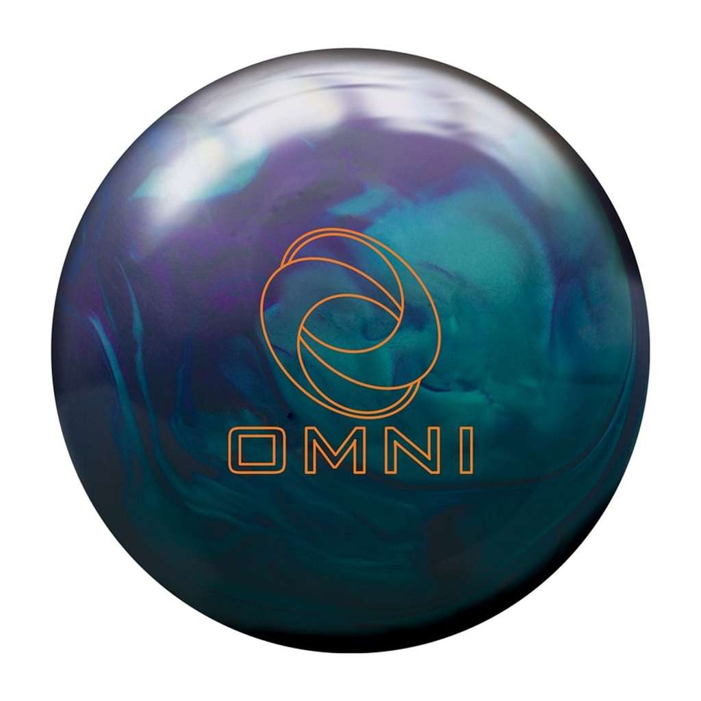 Ebonite Omni Hybrid Bowling Ball Teal/Purple/Blue