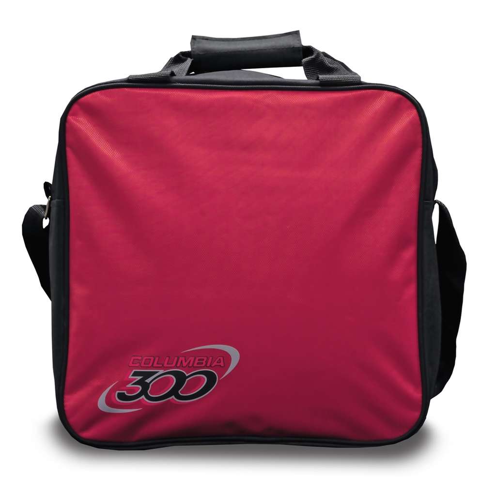 Columbia 300 White Dot Single Bowling Bag - Red