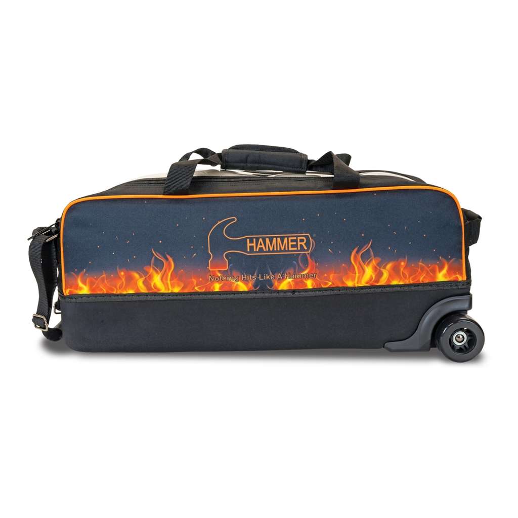 Hammer Dye Sub Triple Tote Bowling Bag - Flame