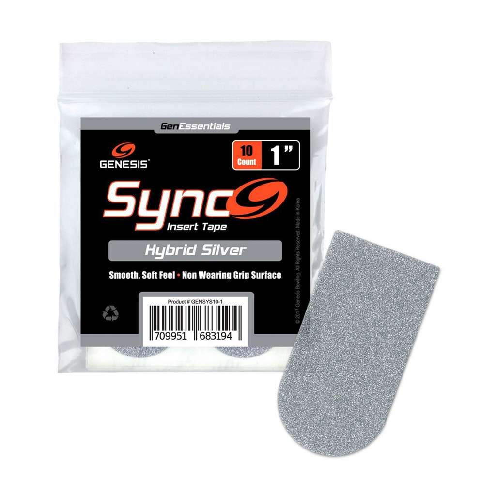 Genesis Sync Tape Silver 1" - 10 Pieces