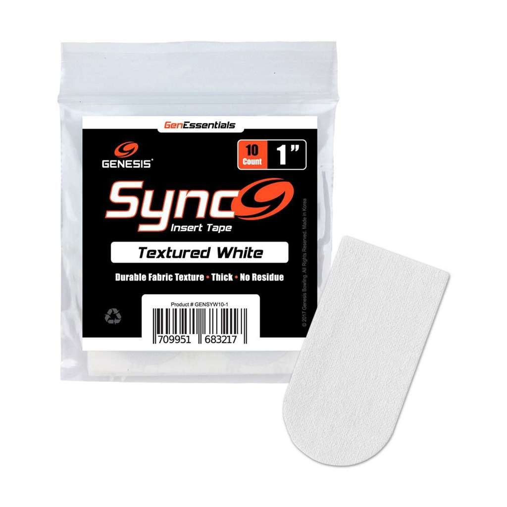 Genesis Sync Tape White 1" - 10 Pieces