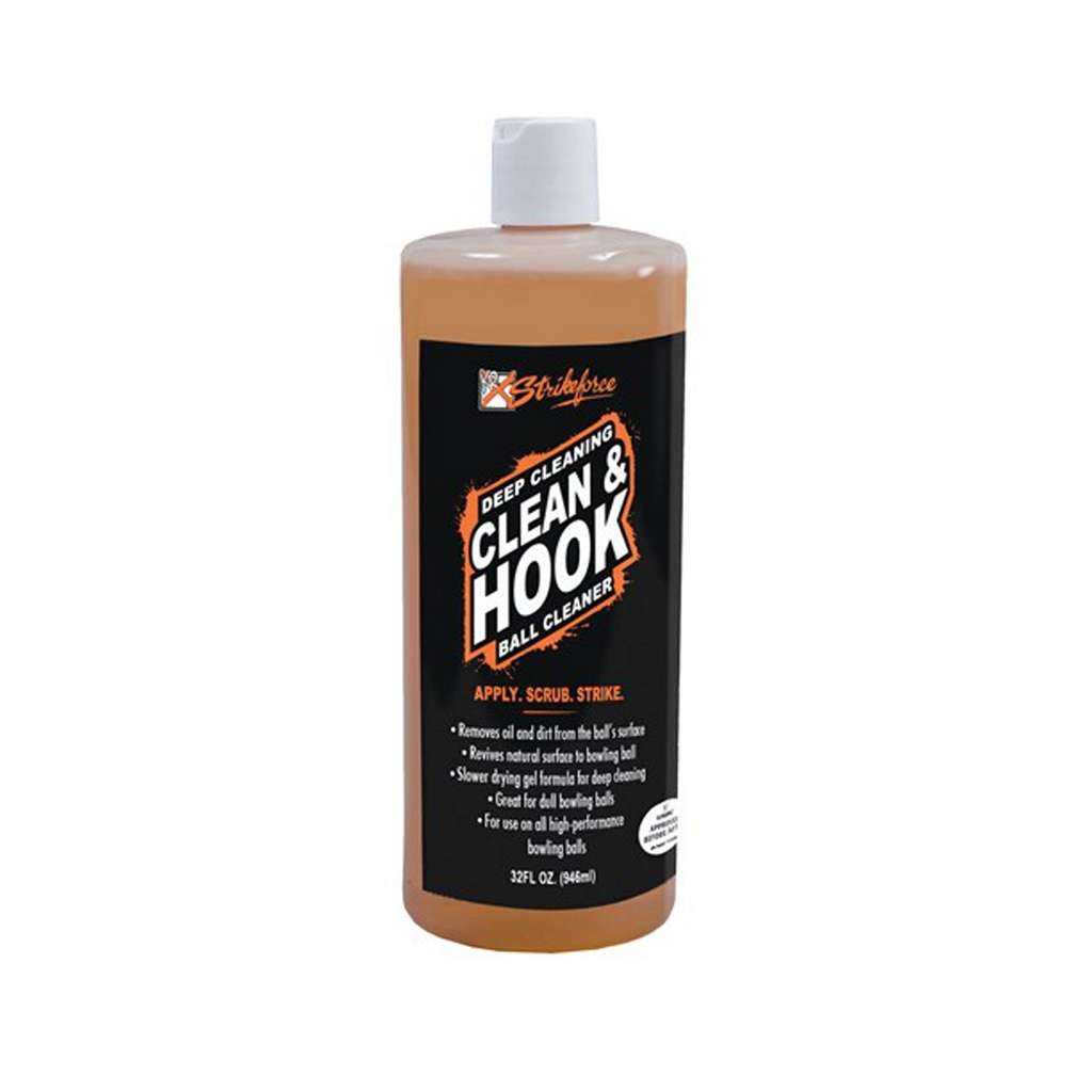 Kr Strikeforce Clean & Hook Bowling Ball Cleaner - 32 Ounce Bottle