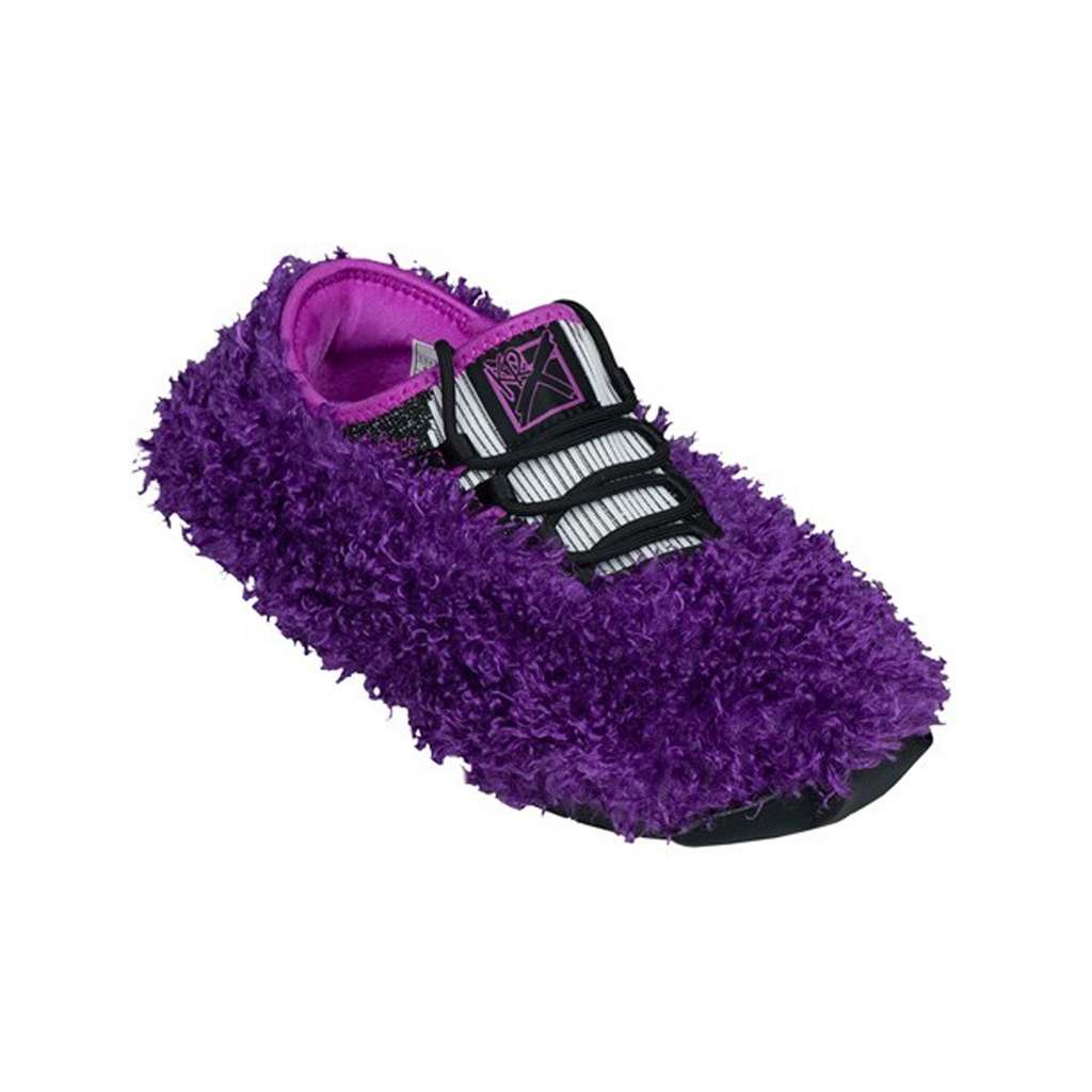 KR Strikeforce Fuzzy Shoe Covers - Purple