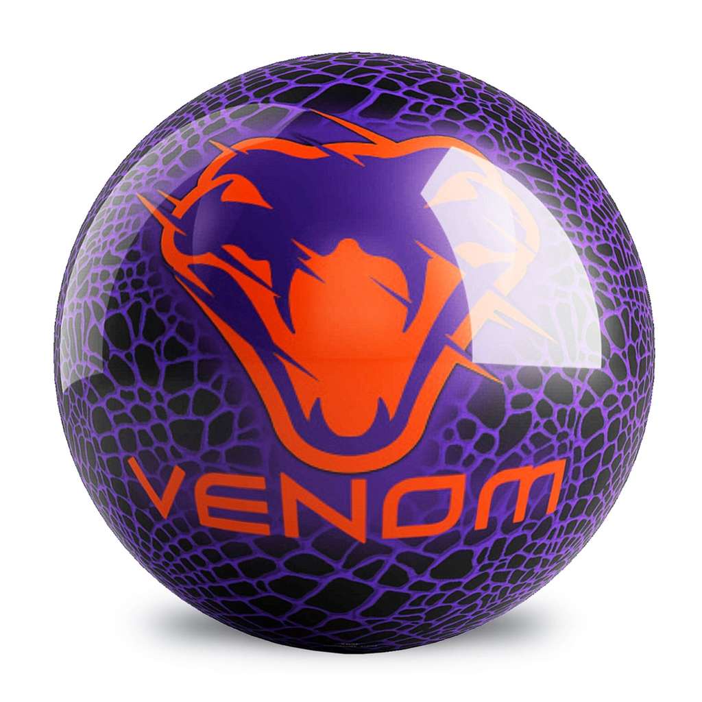 Motiv Venom Spare Bowling Ball - Purple/Orange