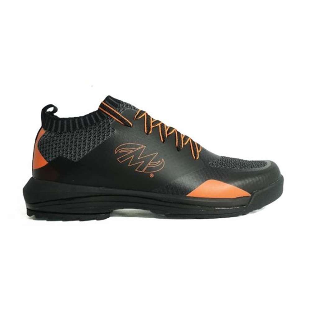 Motiv Mens Flash Right Handed WIDE Bowling Shoes Smoke/Orange