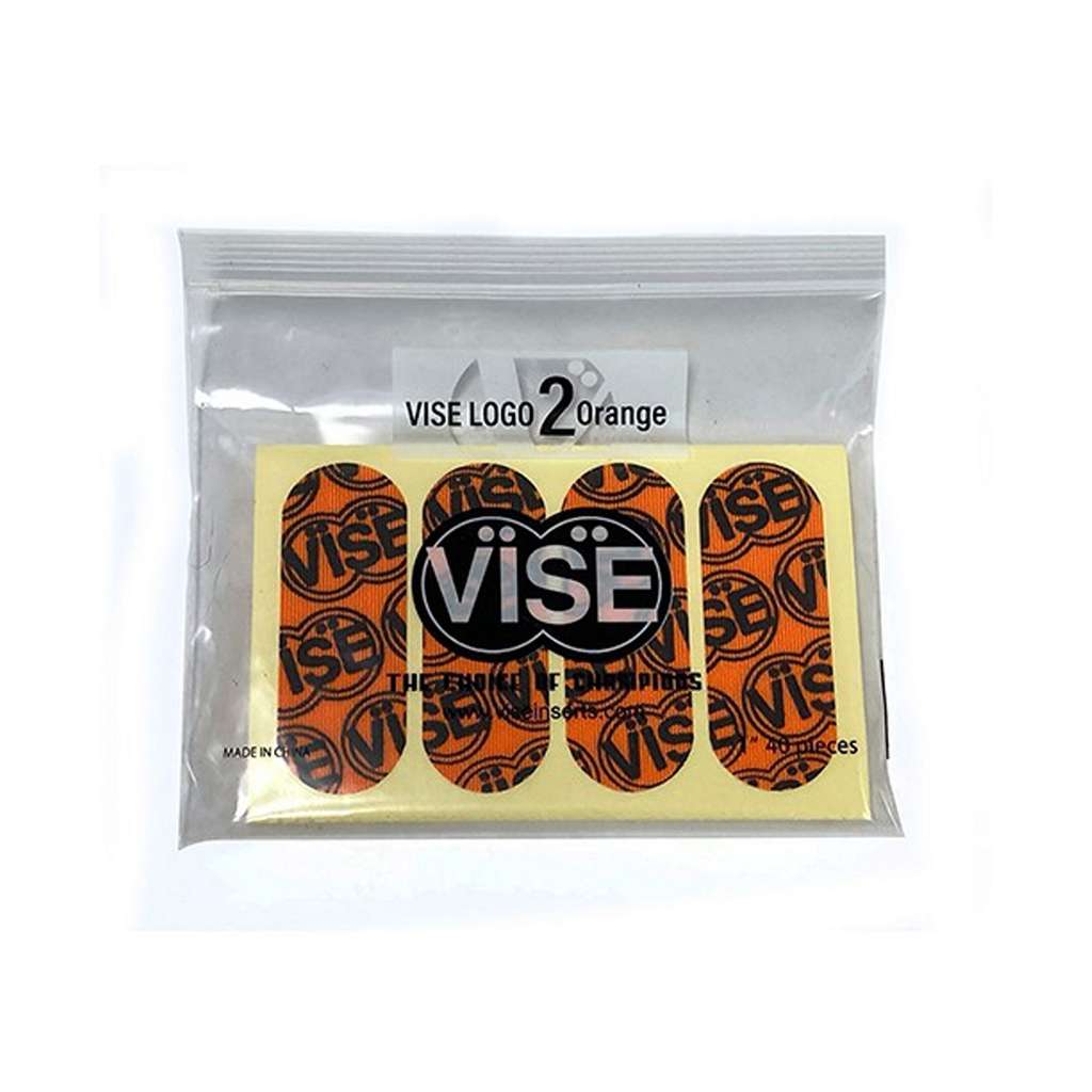 Vise Pre-Cut Vise Logo Tape Patch Tape 1 inch - Orange