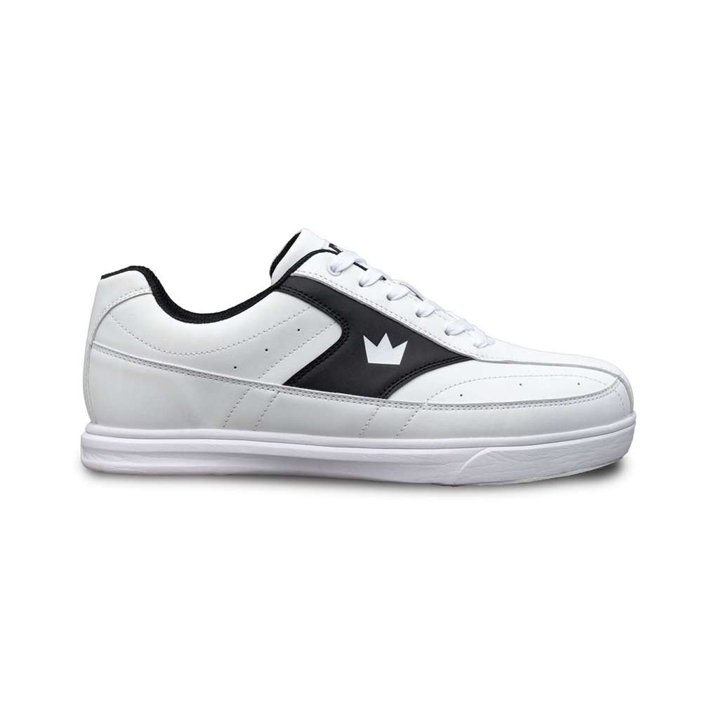 Brunswick Mens Renegade Bowling Shoes - White/Black