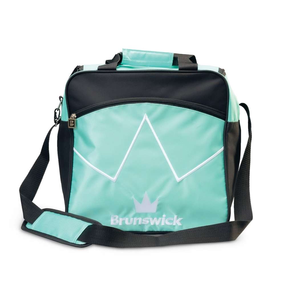 Brunswick Blitz Single Tote Bowling Bag - Seafoam