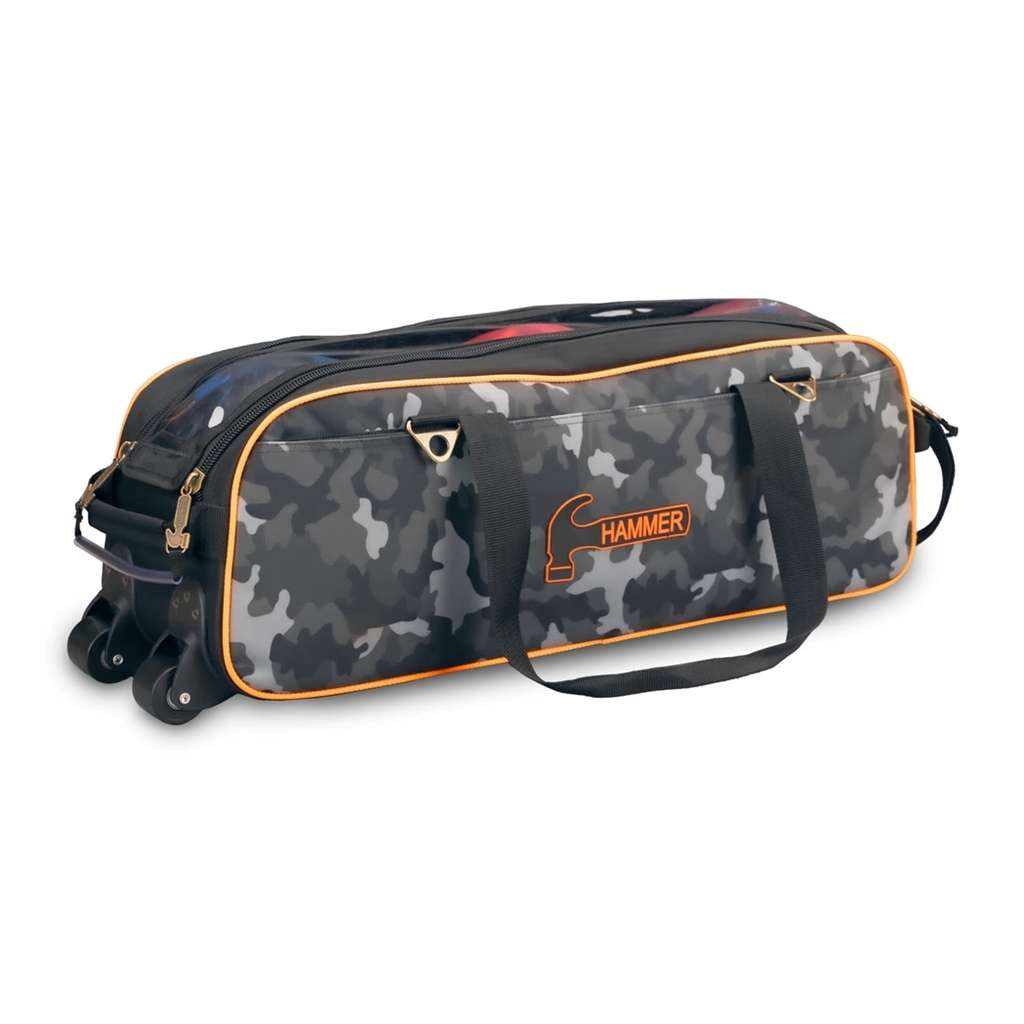 Hammer Premium Slim Triple Tote Bowling Bag - Camo