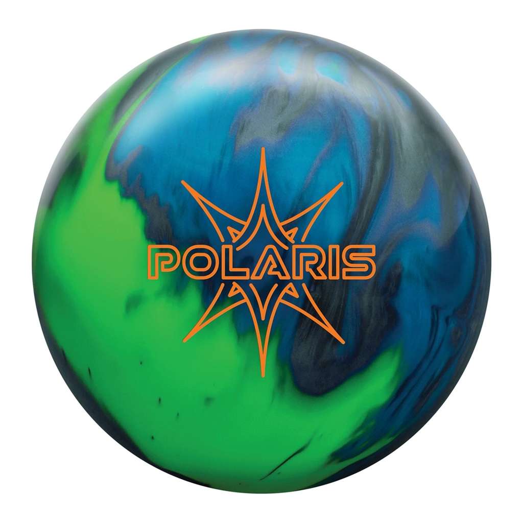 Ebonite Polaris Hybrid Bowling Ball - Smoke/Blue/Lime