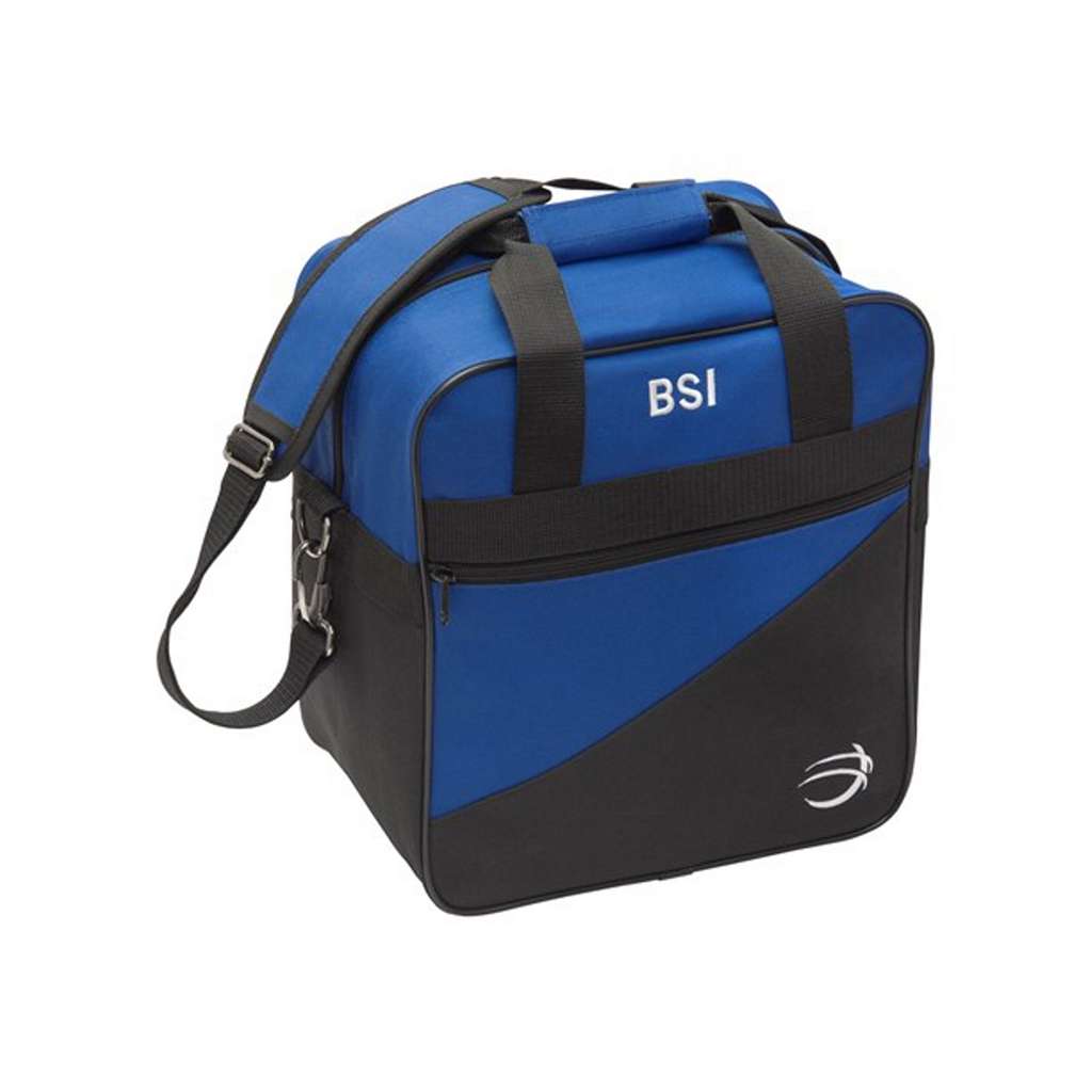 BSI Solar III Single Ball Bowling Bag - Black/Royal