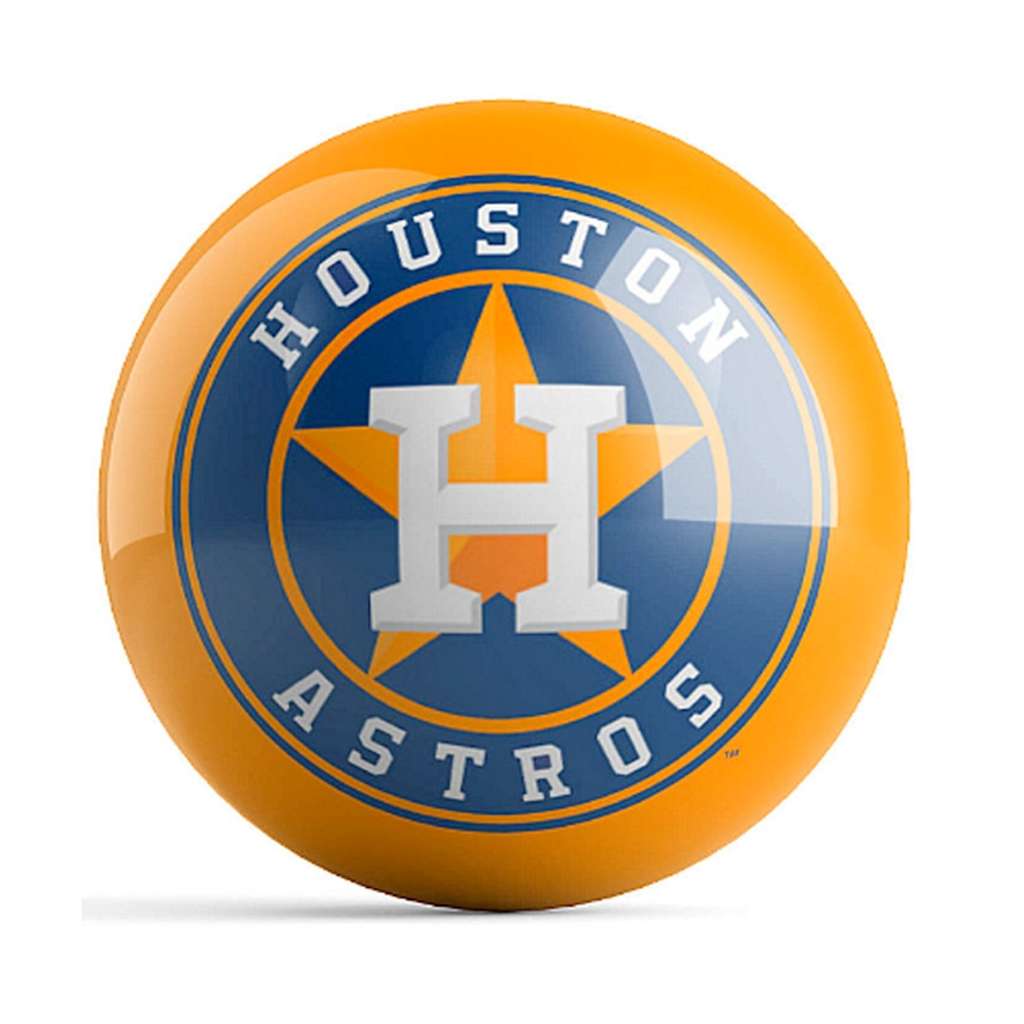 MLB Logo Bowling Ball - Houston Astros