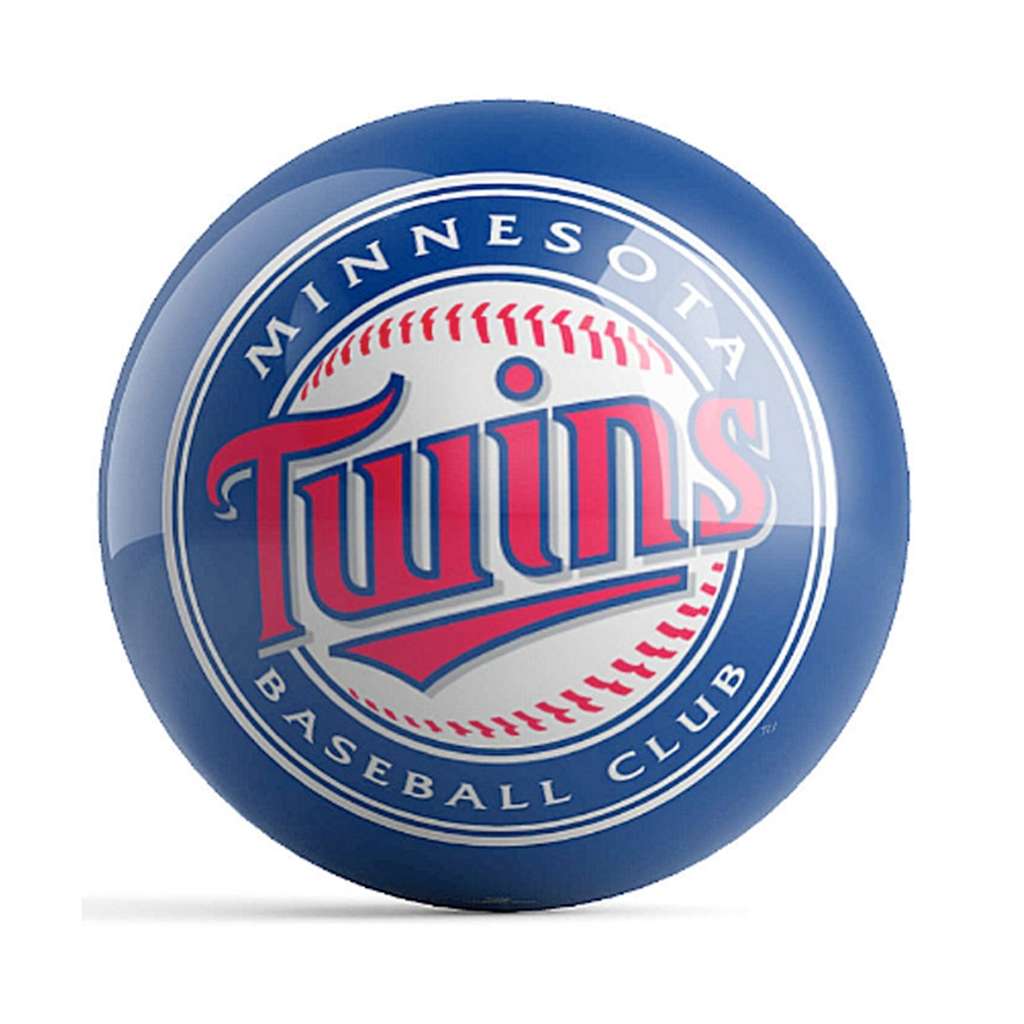 MLB Logo Bowling Ball - Minnesota Twins