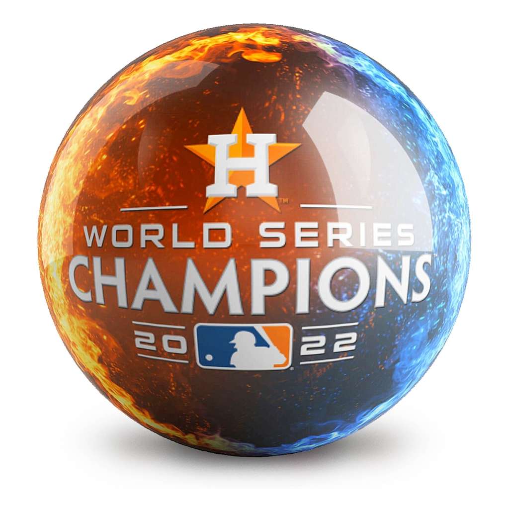 2022 MLB World Series Champs - Houston Astros Bowling Ball