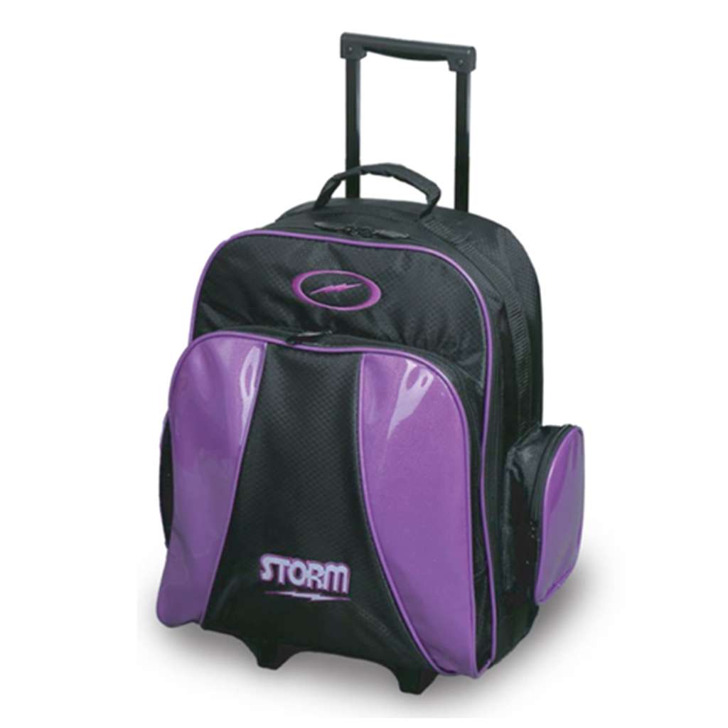 Storm Rascal 1 Ball Roller Bowling Bag- Black/Amethyst 