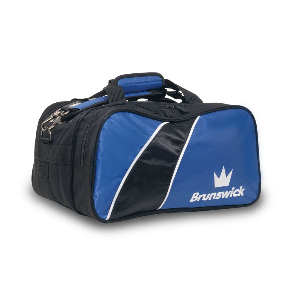 Brunswick Edge Double Tote with Shoe Pouch Blue