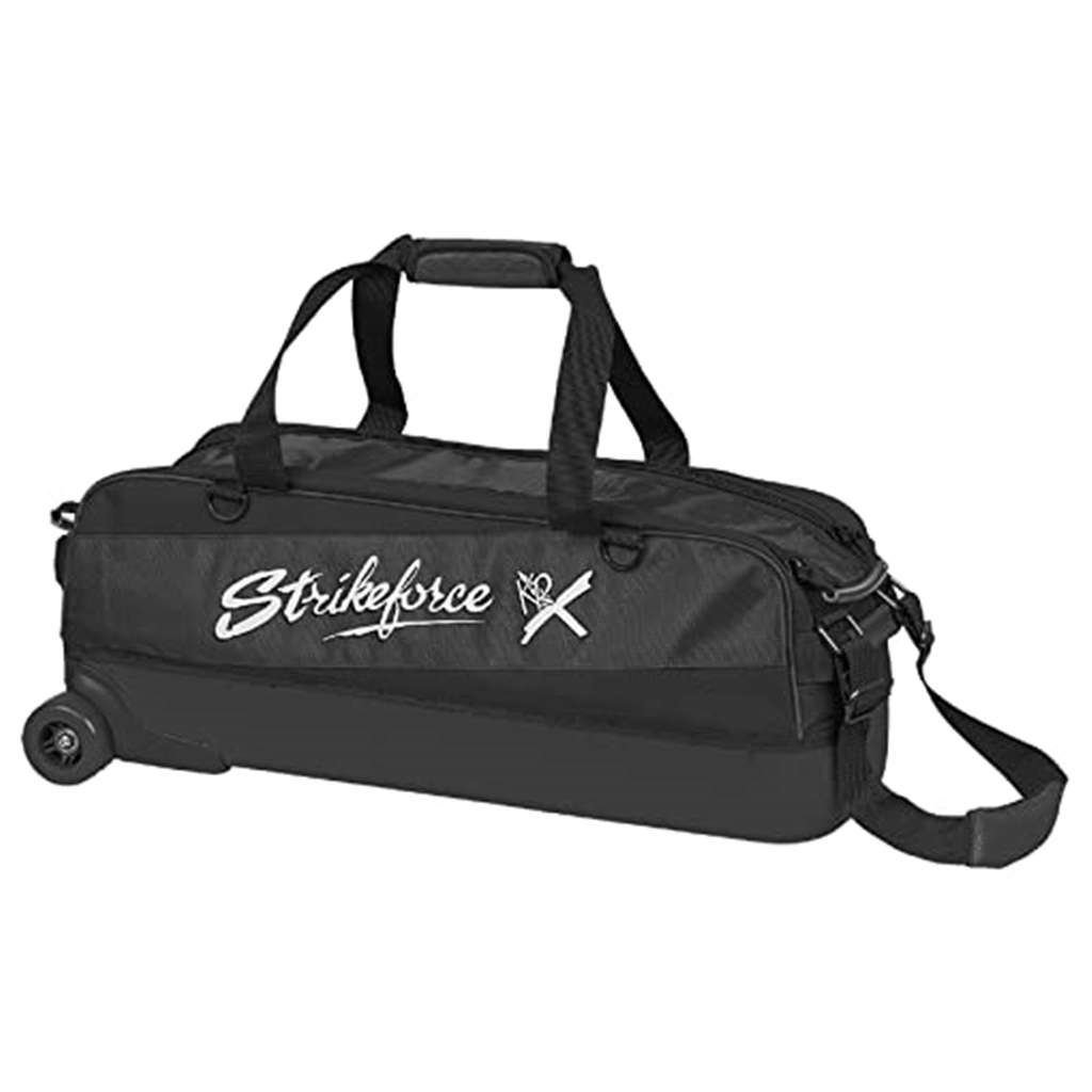 KR Strikeforce Fast Slim Triple Bowling Bag - Black