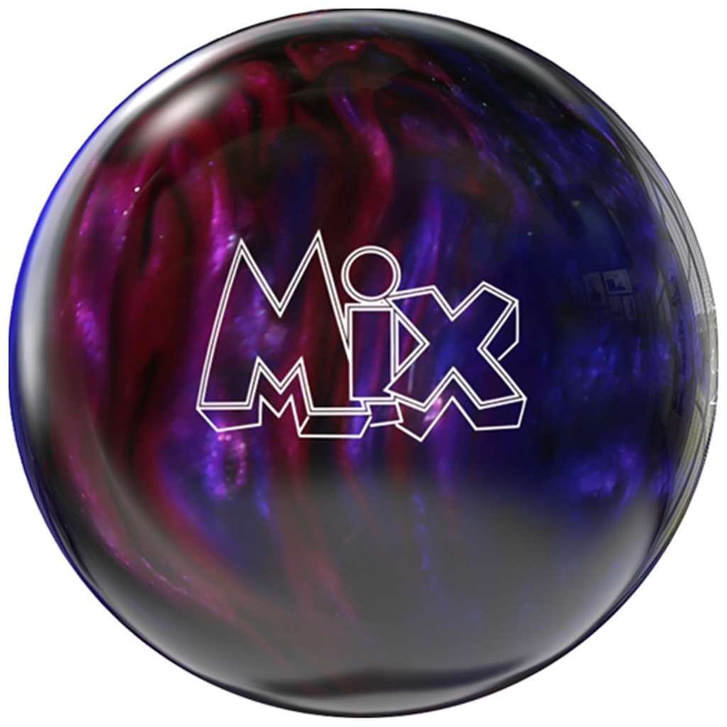 Storm Mix Bowling Ball- Black/Purple/Pink