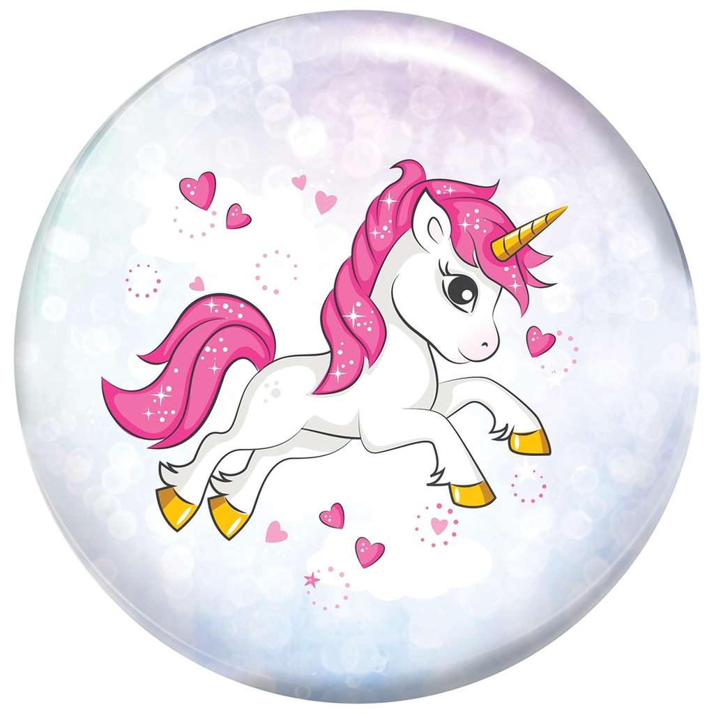 Brunswick Unicorn Viz-A-Ball PRE-DRILLED Bowling Ball