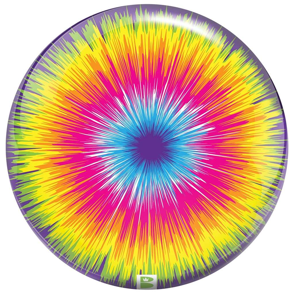 Brunswick Tie-Dye Burst Viz-A-Ball PRE-DRILLED Bowling Ball