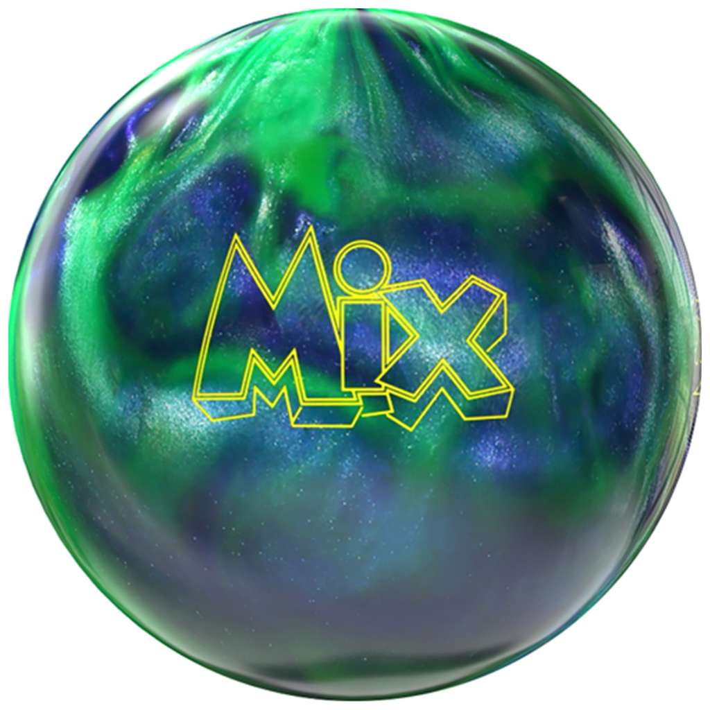 Storm Mix PRE-DRILLED Bowling Ball- Lime/Royal/Custard 