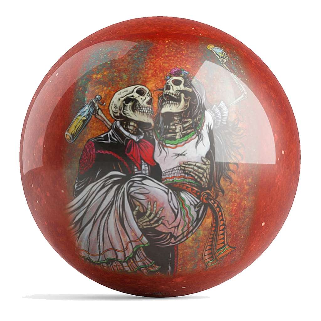 David Lozeau Day of the Dead Bowling Ball 