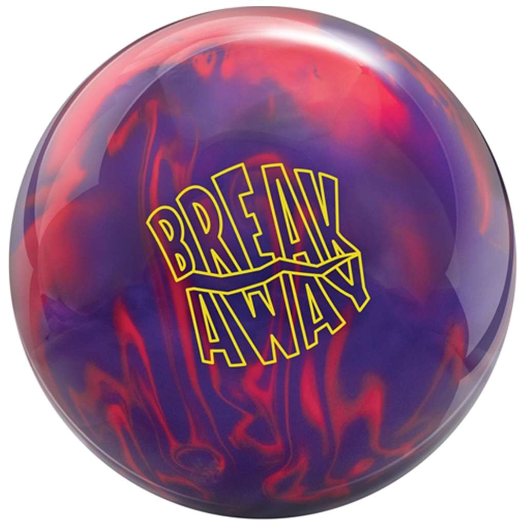 Radical PRE-DRILLED Breakaway Bowling Ball - Red/Purple 