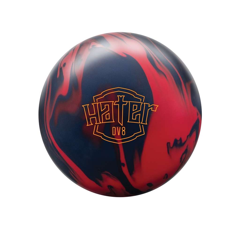 DV8 Hater Bowling Ball - Cherry/Red/Blue