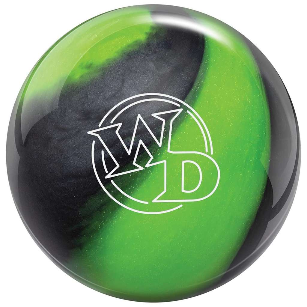 Columbia 300 PRE-DRILLED White Dot Bowling Ball - Lime Swirl