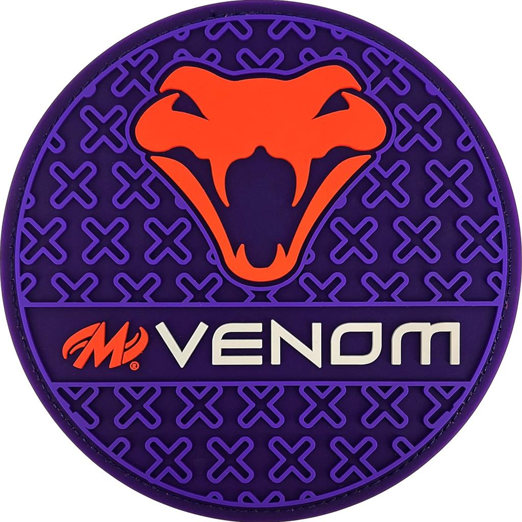 Motiv Venom Grip Disc Shammy - Purple/Orange
