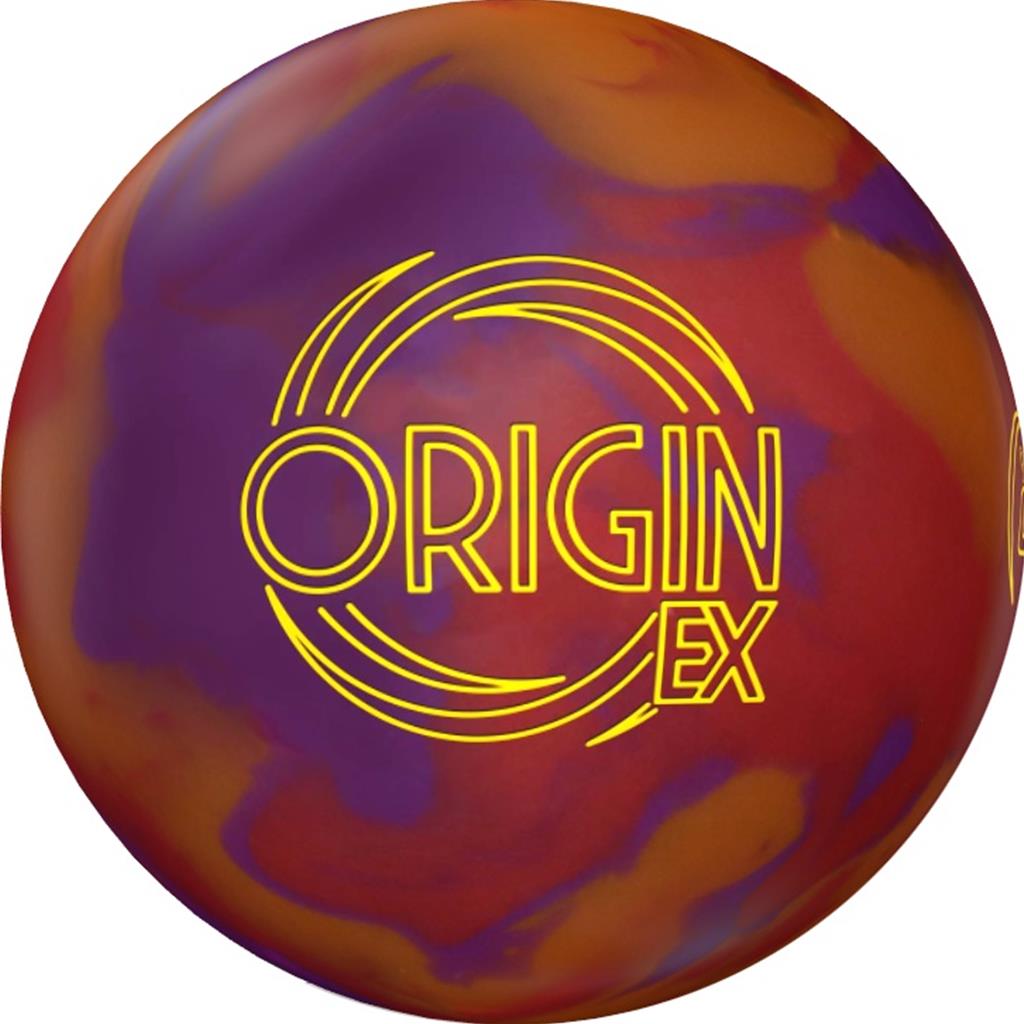 900 Global PRE-DRILLED Origin EX Bowling Ball - Orange/Red/Plum