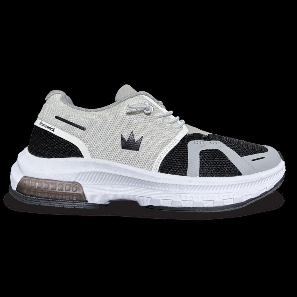 Brunswick Ladies Alpine Bowling Shoes - Black/White