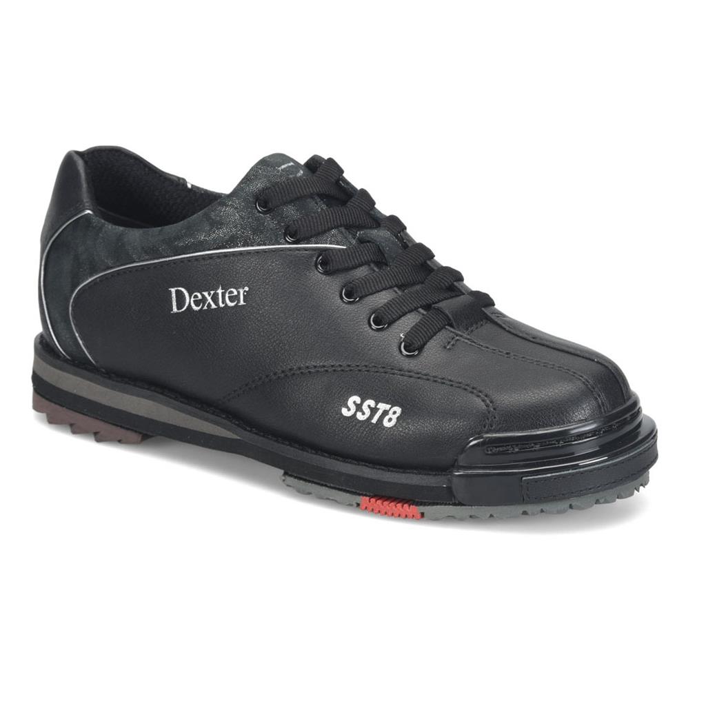 Dexter Womens SST 8 Pro WIDE Bowling Shoes - Black/Silver
