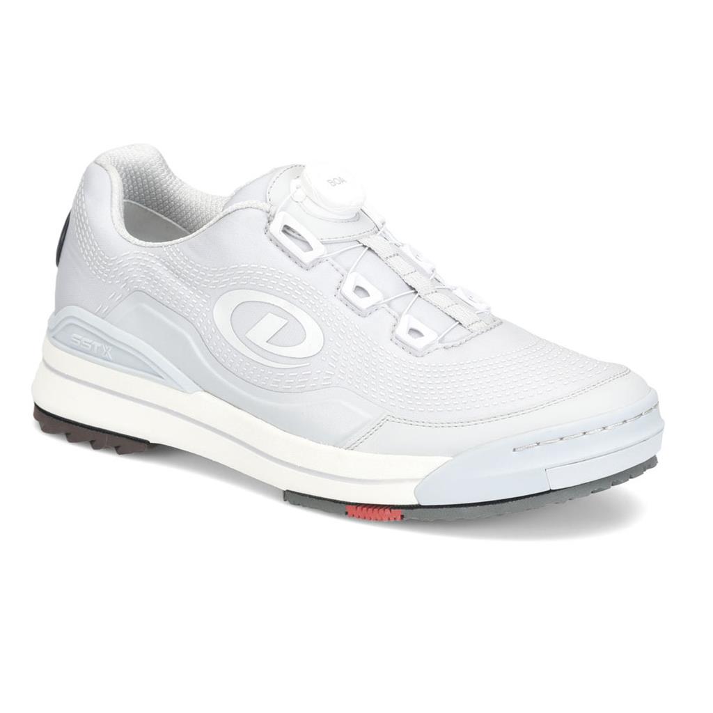 Dexter Mens SST X Boa WIDE Bowling Shoes (For RIGHT AND LEFT HANDED bowlers. Men's shoe sizing) - Grey