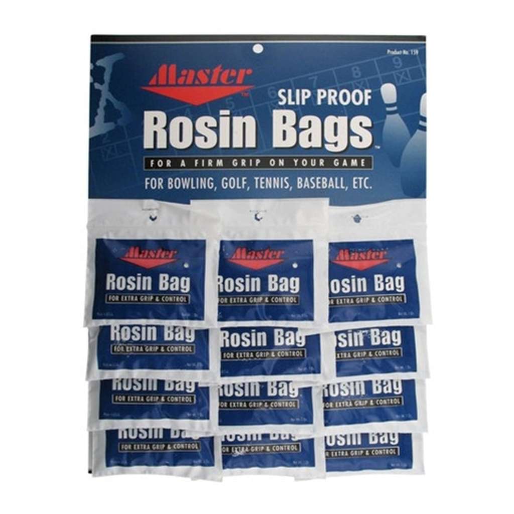 Slip Proof Rosin Bags Card of 12 by Master